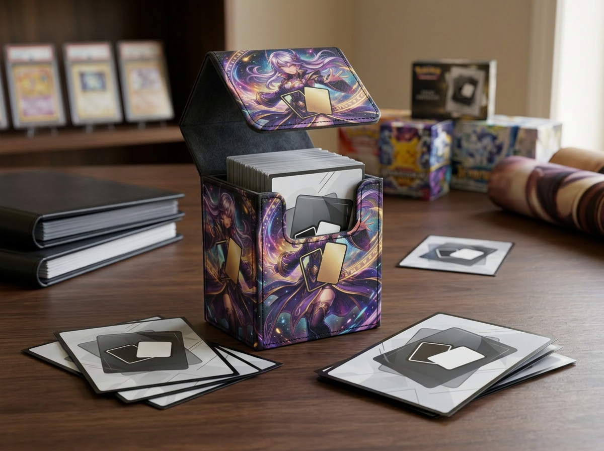 Raccoon Ridge Gaming custom TCG production workspace